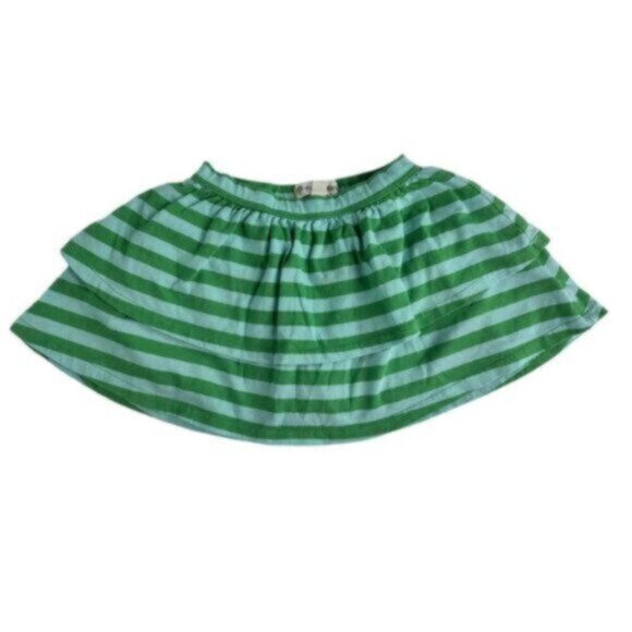 Tucker & Tate | Blue & Green Bubble Dress & Strip Skirt Toddler Girl Size 3T - Picture 8 of 11